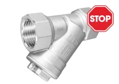 (СНЯТО С ПРОИЗВОДСТВА) Фильтр косой латунный LD Pride 57.15.В-В Ду 15 Ру 40