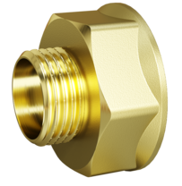 Переход LD Pride  DN20х15 (3/4"ВР х 1/2"НР) латунь