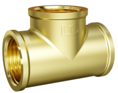 Тройник LD Pride DN15 (1/2") ВР/ВР/ВР латунь