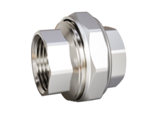 Муфта разъемная (американка) DN25 (1") ВР/ВР латунь никель