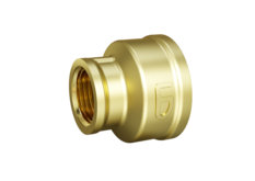 Муфта переходная LD Pride DN20х15 (3/4"ВР х 1/2"ВР) латунь с биркой