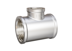 Тройник переходной LD Pride DN20х15х20 (3/4"ВР х 1/2"ВР х 3/4"ВР) латунь никель с биркой