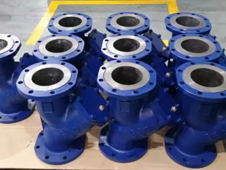 Новости заводов – ЧФЗ отгрузил на склад чугунные фильтры 125 диаметра