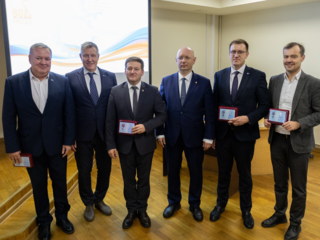 Дмитрий Левин награждён медалью Союза машиностроителей России