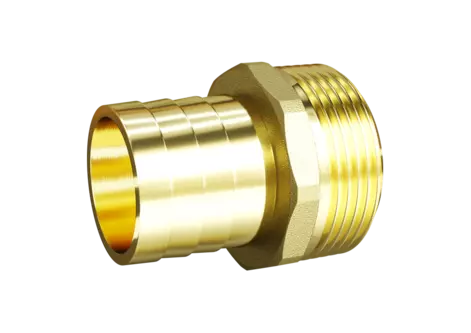 Штуцер для шланга LD Pride Дн25х1” НР латунь