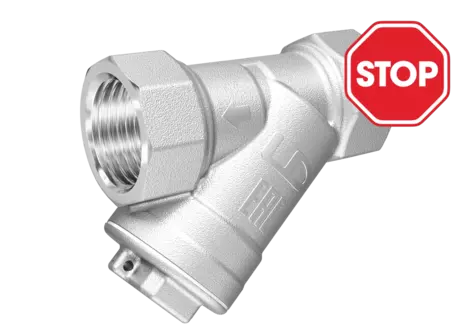 (СНЯТО С ПРОИЗВОДСТВА) Фильтр косой латунный LD Pride 57.20.В-В Ду 20 Ру 40