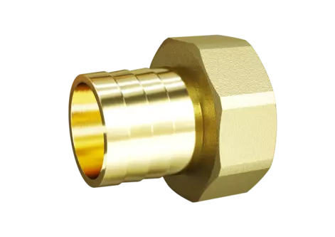 Штуцер для шланга LD Pride Дн25х1” ВР латунь