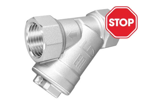 (СНЯТО С ПРОИЗВОДСТВА) Фильтр косой латунный LD Pride 57.15.В-В Ду 15 Ру 40