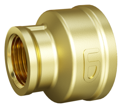 Муфта переходная LD Pride DN40х32 (1 1/2"ВР х 1 1/4"ВР) латунь