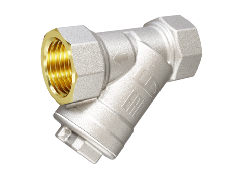 Фильтр косой латунный LD Pride 57.32.В-В Ду 32 Ру 25