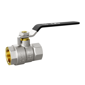 Кран шаровой латунный LD Pride 47.15.В-В.Р Ду 15 Ру 40 рычаг стальной