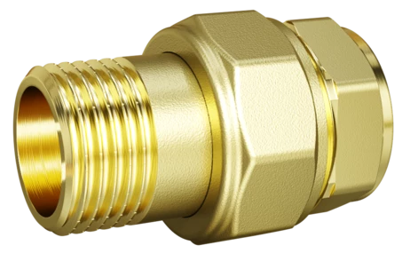 Сгон разъемный (американка) LD Pride DN15 (1/2") ВР/НР латунь