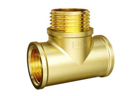 Тройник LD Pride DN20 (3/4") ВР/НР/ВР латунь