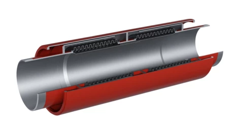 Двусильфонное компенсационное устройство 2ОПМР