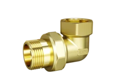 Сгон разъемный угловой (американка) LD Pride DN20 (3/4") ВР/НР латунь с биркой