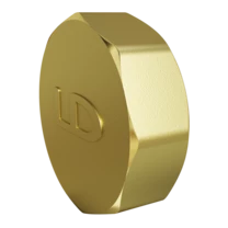 Заглушка LD Pride (на трубу) DN50 (2") ВР латунь