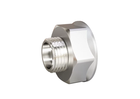 Переход LD Pride DN20х15 (3/4"ВР х 1/2"НР) латунь никель с биркой