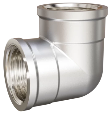 Угол 90 гр LD Pride DN15 (1/2") ВР/ВР латунь никель