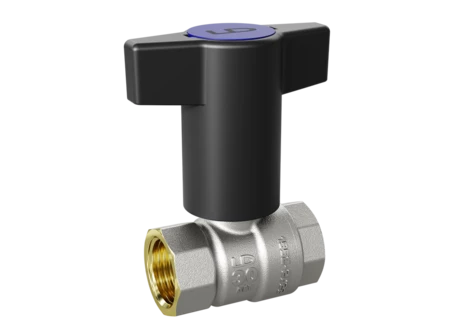 Кран шаровой латунный LD Pride 47.20.В-В.ТР Ду 20 Ру 40 Т-рукоятка с биркой