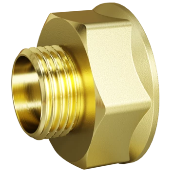 Переход LD Pride DN20х15 (3/4"ВР х 1/2"НР) латунь