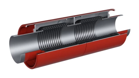 Двусильфонное компенсационное устройство СКУ.М.