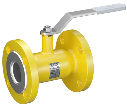 Кран шаровый LD КШЦФ Energy Gas 040.040.Н/П.03. из стали 09Г2С Ду40 Ру4,0МПа