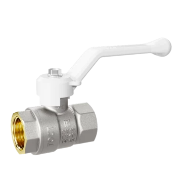 Кран шаровой латунный LD Pride 47.25.В-В.Р Ду 25 Ру 40 рычаг (white) с биркой
