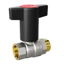 Кран шаровой латунный LD Pride 47.15.В-Н.ТР Ду 15 Ру 40 Т-рукоятка