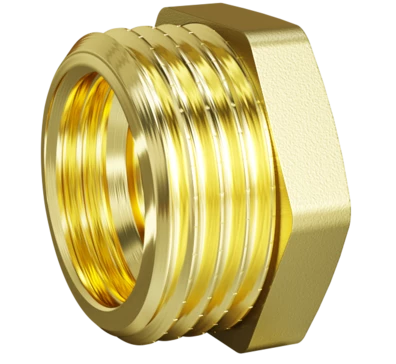 Футорка LD Pride DN50х40 (2"НР х 1 1/2" ВР) латунь