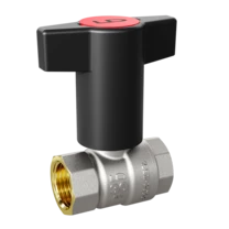 Кран шаровой латунный LD Pride 47.20.В-В.ТР Ду 20 Ру 40 Т-рукоятка