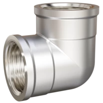 Угол 90 гр LD Pride DN15 (1/2") ВР/ВР латунь никель в упаковке