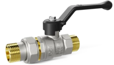 Кран шаровой латунный LD Pride 47.20.Н-ГШ.Р Ду 20 Ру 40 рычаг