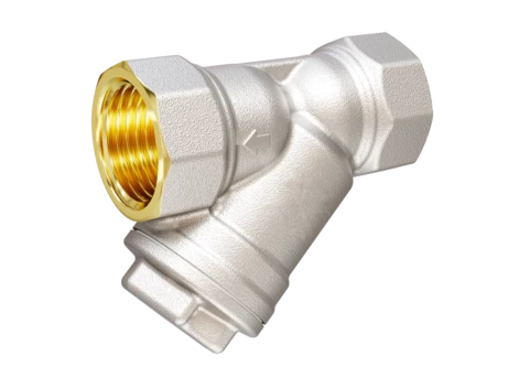 Фильтр косой латунный LD Pride 57.25.В-В Ду25 Ру40 в упаковке