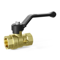 Кран шаровой латунный для манометра LD Pride 44.15.В-В.2М.Р Ду 15 М20 Ру 40 рычаг с биркой