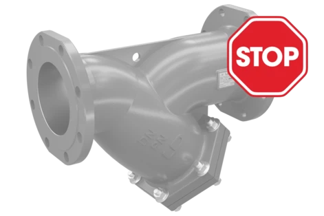 (СНЯТО С ПРОИЗВОДСТВА) Фильтр сетчатый фланцевый LD ФСФ У-образный чугунный DN 150 PN 16