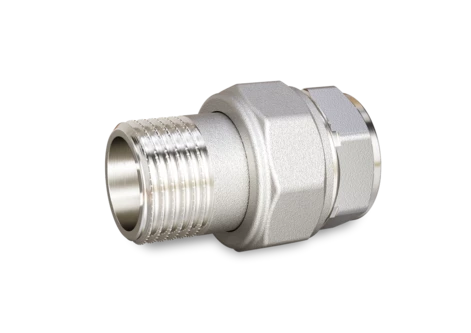 Сгон разъемный (американка) LD Pride DN32 (1 1/4") ВР/НР  латунь никель с биркой