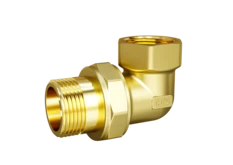 Сгон разъемный угловой (американка) LD Pride DN20 (3/4") ВР/НР латунь