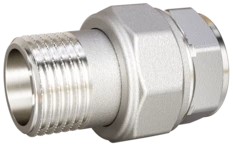 Сгон разъемный (американка) LD Pride DN25 (1") ВР/НР латунь никель