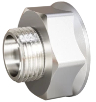 Переход LD Pride DN25х20 (1"ВР х 3/4"НР) латунь никель